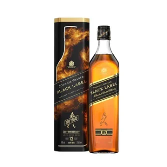 Rượu Johnnie Walker Black Label aged 12 years Blended Scotch Whisky 40% 750ml 06x01 GB F24