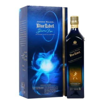 Rượu Johnnie Walker Blue Label Ghost and Rare Blended Scotch Whisky Pittyvaich 43.8% 750ml 03x01